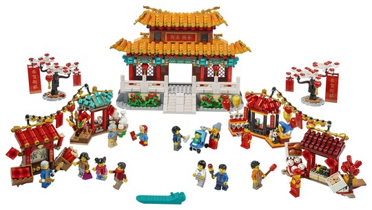 LEGO® Seasonal 80105 - Kínai újévi templomi vásár