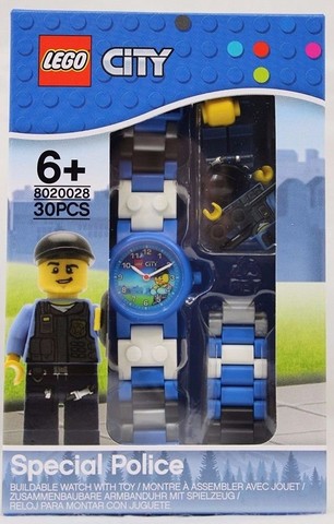 LEGO® Seasonal 8020028 - City Rendőr gyermek karóra