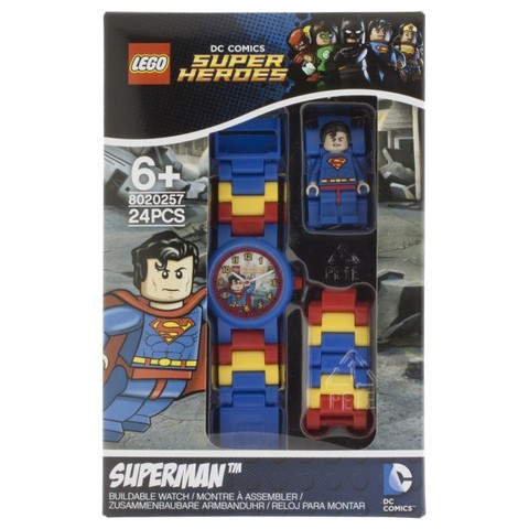 LEGO® Seasonal 8020257 - DC Super Heroes Superman karóra