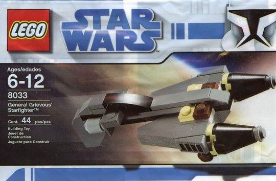 LEGO® Star Wars™ gyűjtői készletek 8033 - Grievous Tábornyok Űrhajója - Polybag