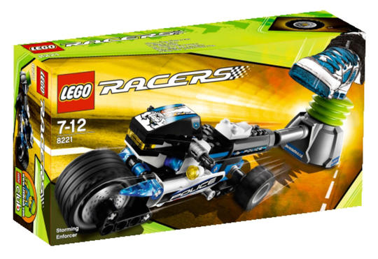 LEGO® Racers 8221 - Száguldó járőrmotoros