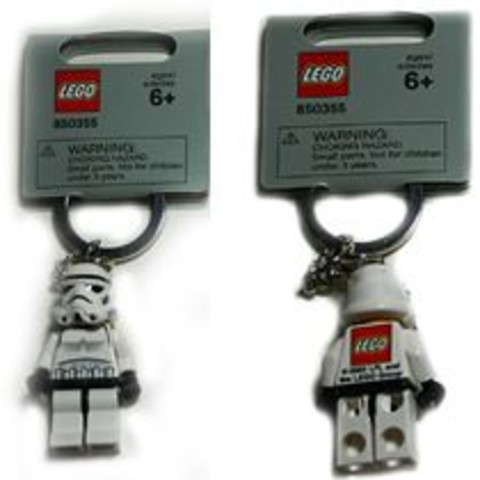 LEGO® Kulcstartó 850355a - Rohamosztagos Kulcstartó - 2002-es Változat