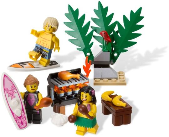 LEGO® Minifigurák 850449 - Hawaii minifigura készlet