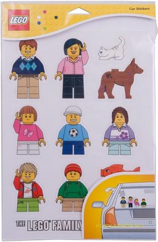 LEGO® Seasonal 850794 - Családi matricakészlet