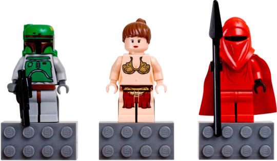 LEGO® Hűtőmágnes 852552 - Royal guard hűtőmágnes szett