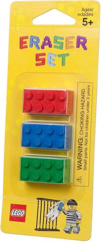 LEGO® Seasonal 852706 - Radír szett 3 színű
