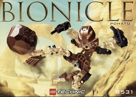 Bionicle Pohatu - használt (doboz nélkül)