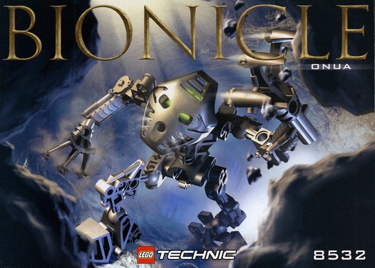 LEGO® Bionicle 8532-1 - Bionicle Onua - használt (doboz nélkül)