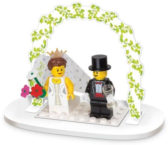 LEGO® Seasonal 853340 - Esküvői tortadísz