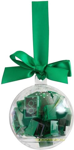 LEGO® Seasonal 853346 - Karácsonyi dekorgömb zöld elemekkel