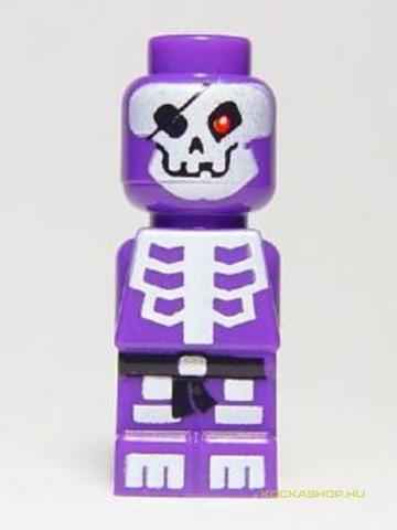 LEGO® Minifigurák 85863pb052 - Microfig Ninjago Skeleton-sötét lila
