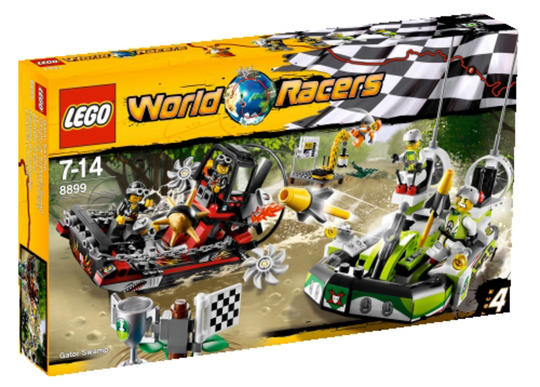 LEGO® World Racers 8899 - Krokodilos mocsár