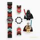 LEGO® Seasonal 9001192 - Star Wars Darth Vader&Obi Van gyermek karóra