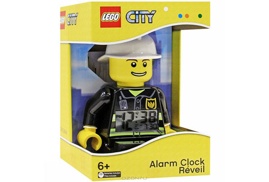 LEGO® Seasonal 9003844 - City Tűzoltó ébresztőóra