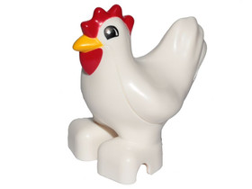 Fehér DUPLO Tyúk