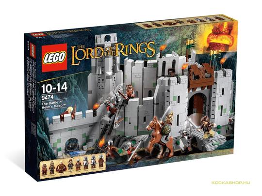 LEGO® Sérült doboz 9474s - A Helm's Deep(TM)-i csata (Sérült doboz)