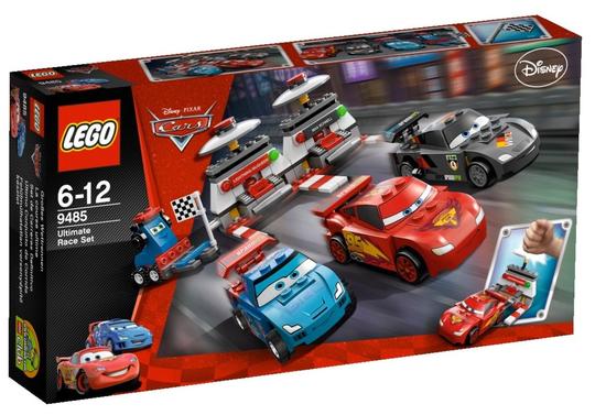 LEGO® Verdák 9485s - Felülmúlhatatlan versenyépítő készlet doboz nélkül)
