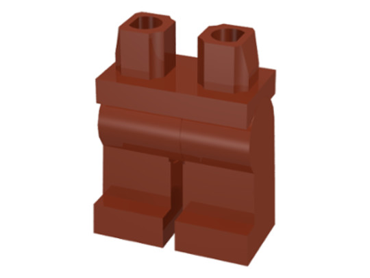 LEGO® Alkatrészek (Pick a Brick) 970c0088 - Vörösesbarna Minifigura Alsó rész