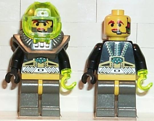 LEGO® Minifigurák aqu004 - Mélybúvár 1 kampókézzel
