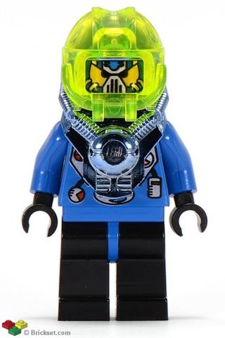 LEGO® Minifigurák aqu011 - Hydronaut 3