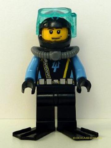 LEGO® Minifigurák aqu015a - Aquaraider Búvár 1