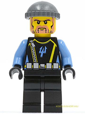 LEGO® Minifigurák aqu017 - Aquaraider búvár