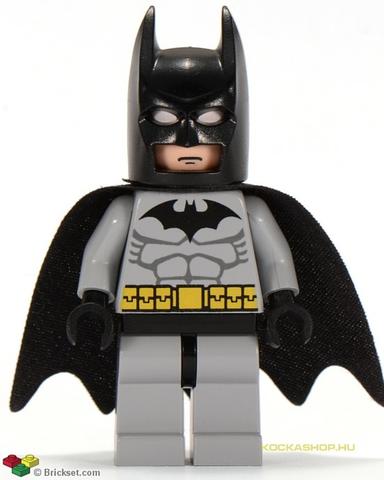 LEGO® Minifigurák bat001 - Batman, fekete maszk és köpeny minifigura