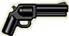 BRICKARMS - Fekete Magnum Revolver