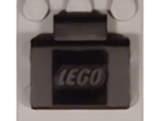 LEGO® Alkatrészek (Pick a Brick) bbw00211 - Fekete Karóra Csatt Felsőrész