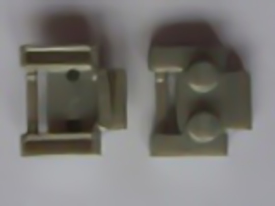 LEGO® Alkatrészek (Pick a Brick) bbw004119 - Világos Gyöngyházszürke Karóraszíj Elem két csatlakozóval
