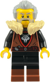 Wolfpack - Male, Black Legs with Reddish Brown Boots, Light Bluish Gray Hair