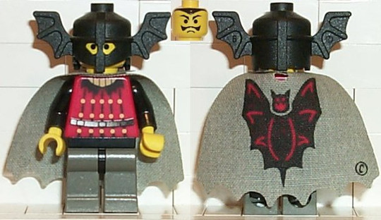LEGO® Minifigurák cas022 - Fright Knights - Bat Lord köpennyel