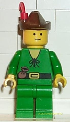LEGO® Minifigurák cas128 - Forestman-piros tollal
