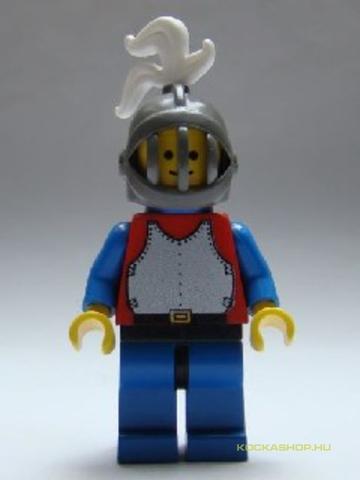 LEGO® Minifigurák cas190 - Breastplate-piros mellényel, fehér sisak tollal