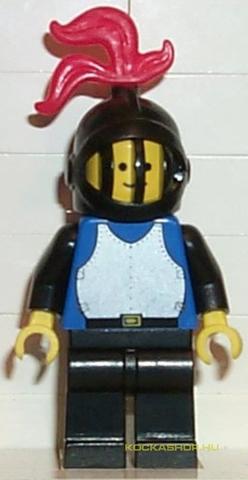 LEGO® Minifigurák cas231 - Breastplate-kék mellényel, fekete sisakkal