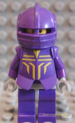 LEGO® Minifigurák cas262 - Kingdom Danju lovag lila páncélban