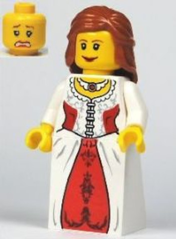 LEGO® Minifigurák cas442 - Oroszlán Hercegnő