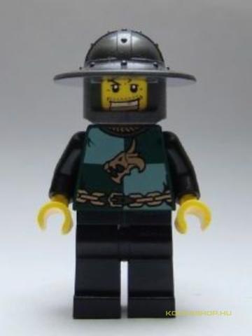 LEGO® Minifigurák cas487 - Sárkányos Fekete Lovag