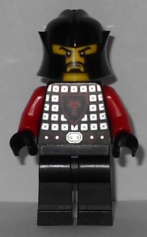 LEGO® Minifigurák cas522 - Kastély lovag, sárkánypajzsos