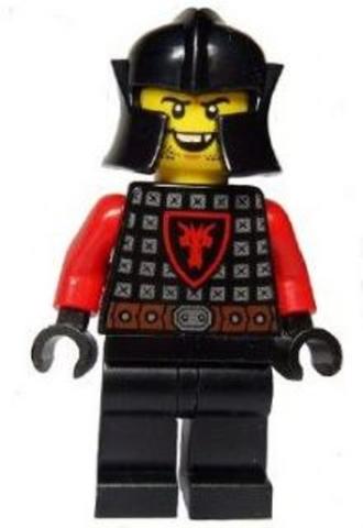 LEGO® Minifigurák cas528 - Kastély lovag, sárkánypajzsos 2