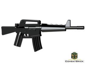 Fekete M16 Gépkarabély