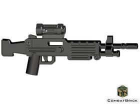 Fekete M249 Squad Automatic Weapon géppuska