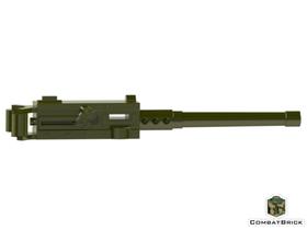 Katonai zöld M2 Ma Deuce .50 nagy kaliberű géppuska