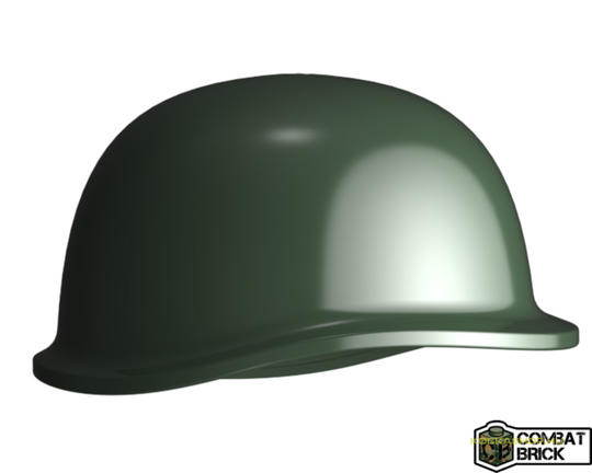 Katonai zöld WWII US Army M1 Steel Pot Helmet