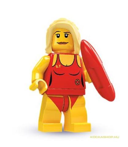 LEGO® Minifigurák Col024 - Minifigura 2. - Vizimentő - kiegészítő nélkül