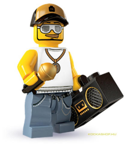 LEGO® Minifigurák col03-15 - Minifigura 3. sorozat- Rapper
