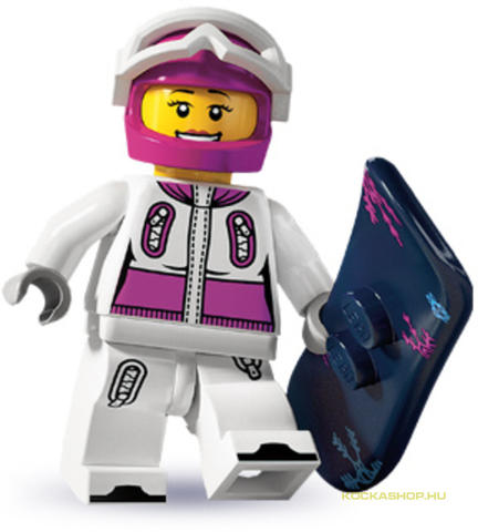 LEGO® Minifigurák col03-5  - Minifigura 3. sorozat- Snowboardos