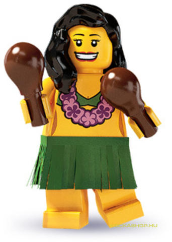 LEGO® Minifigurák col033 - Minifigura 3. sorozat- Hula táncos