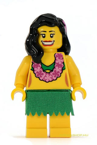 LEGO® Minifigurák col033h - Minifigura 3. sorozat- Hula táncos (kieg.nélkül)
