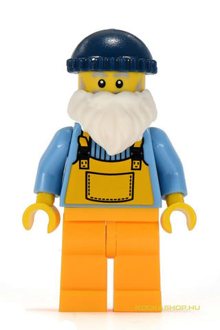 LEGO® Minifigurák col037h - Minifigura 3. sorozat- Horgász (kieg.nélkül)